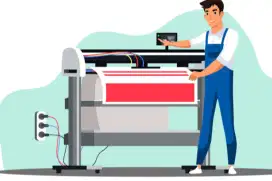 Operator Mesin Digital Label Sticker & Cutting