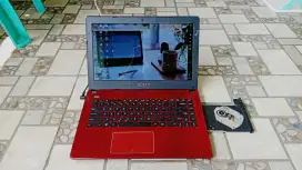 Laptop ASUS Slim + Dual VGA Nvidia Gforce + Ram 4 Gb + Internal 500 Gb