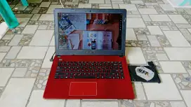 Laptop ASUS Slim + Dual VGA Nvidia Gforce + Ram 4 Gb + Internal 500 Gb