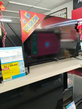 Promo cicilan Tv Aqua google tv 32inch