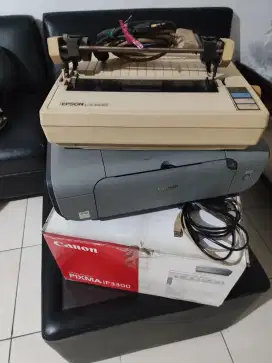 Epson DOT matrix dan Canon ink jet