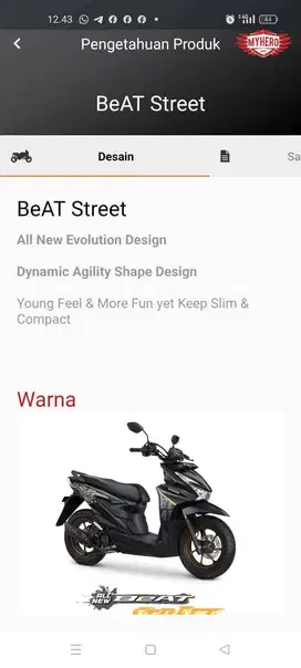 Honda Beat Street Tahun 2024 Model Terbaru