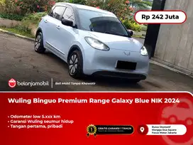 [ LOW KM 5RB ] Wuling Binguo Premium Range Galaxy Blue 2024