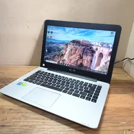 Asus X455LN core i3 Ram 6 GB SSD 256 GB Dobel VGA Nvidia 840M 2 GB