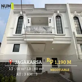 Dijual Murah Rumah Cluster di Jagakarsa Jakarta Selatan