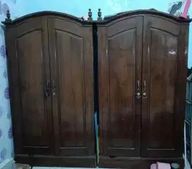 Lemari Jati Bekas 4 Pintu