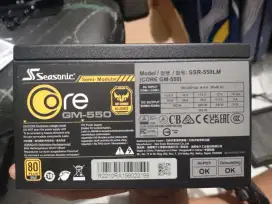Seasonic Gold GM-550 Semi-Modular Second Garansi Resmi