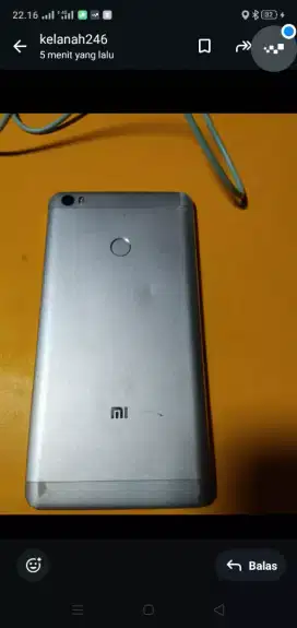 Xiomi mi max 1 ram 4/64GB