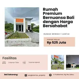 Rumah Premium Bernuansa Bali dengan Harga Bersahabat