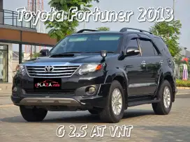 Toyota Fortuner 2013
G 2.5 Automatic
VNT Diesel (TDP 12 juta)