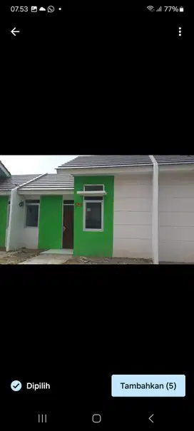 Dijual murah rumah di Citra Maja Raya