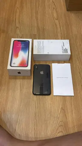 Iphone X 64 Gb Fulset Mulus Sinyal Aman All Operator