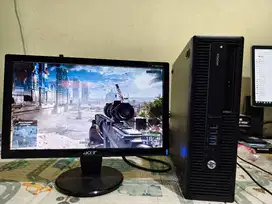 Mini PC AMD FULL game ram 16gb DDR4 HDD 1tb PC saja TANPA monitor