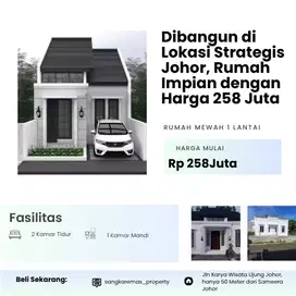 Dibangun di Lokasi Strategis Johor, Rumah Impian dengan Harga 258 Juta