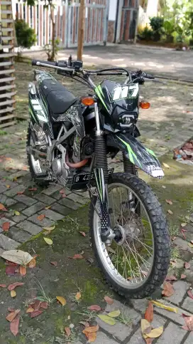 Kawasaki KLX tahun 2021 pajak hidup plat B Tangsel BSD