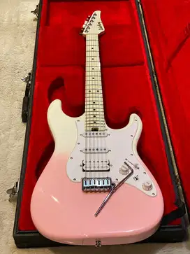 Soloking MS-1 Classic MKII In White Pink Burts