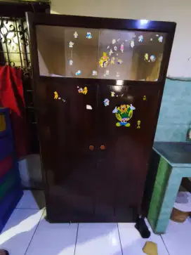 Lemari Kayu Jati Asli utk piring/makanan