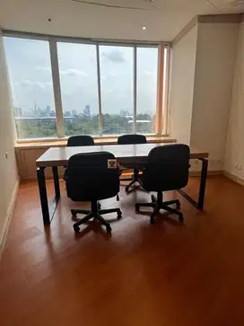 NGANTOR JADI BETAH! DISEWAKAN KANTOR DI MENARA SUDIRMAN SENAYAN