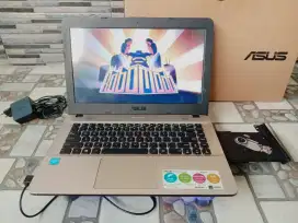 Laptop ASUS Slim + Batre AWET + Nego + Wind. 10 + BONUS Tas + Original