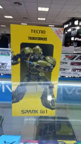 Tecno spark GO 1 4/128gb garansi resmi bisa di anter