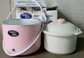 Penanak Bubur Baby Safe slow cooker lb009 masih mulus lengkap