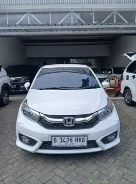TERJANGKAU Angsuran 3jtaan | BRIO E CVT 1.2 AT 2022 PUTIH ISTIMEWAH
