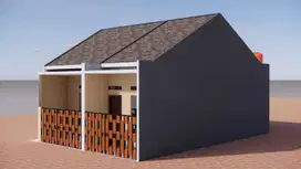 Rumah baru lt 45 m2 lb 45 m2 belakang permata Bintaro Jaya sektor 9