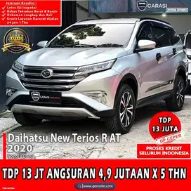 TDP 13 JUTA. DAIHATSU NEE TERIOS R AT TAHUN 2020 MULUS CASH KREDIT