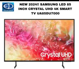 NEW 2024!! SAMSUNG LED 85 INCH CRYSTAL UHD 4K SMART TV UA85DU7000