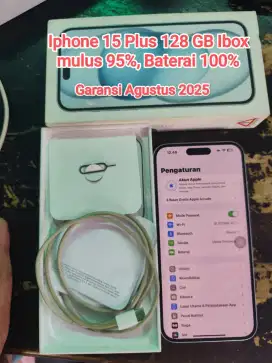 iPhone 15 plus 128gb kondisi masih fresh