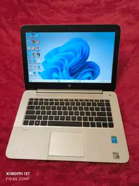 Dijual laptop gaming HP envy 14 sleekbook,slim,kencang core i5 gen 4
