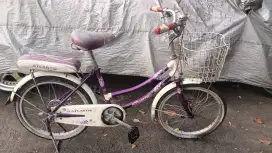 Sepeda mini uk20 rem pakem ban tebal semua