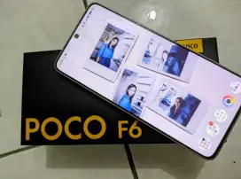 POCO F6 12/512 GB MULUS SEPERTI BARU