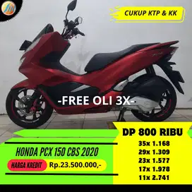 JUAL CEPAT HONDA PCX 150 CBS 2020 BERGARANSI FREE OLI FREE KIRIM