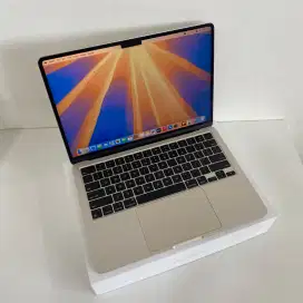 Macbook Air 2022 13 inch Chip M2 FULLSET MULUS