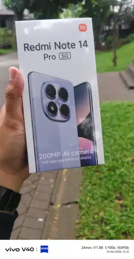 Redmi note 14 pro 5G 8/256 masih segel box fresh new