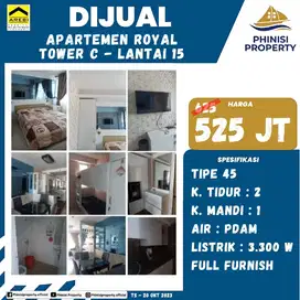 Apartemen Royal 2BR FULL FURNISH