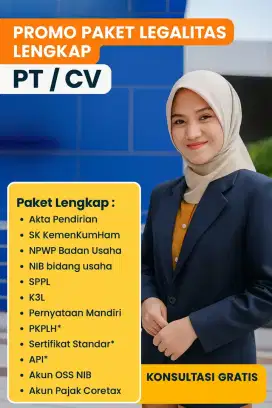 Perlengkapan Usaha PT