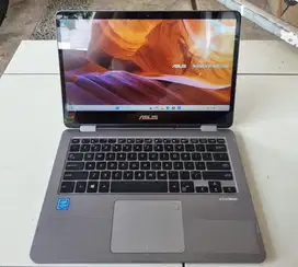 ASUS TP401M Intel Celeron N4020 RAM 4GB SSD 256GB TOUCHSCREEN LIPAT