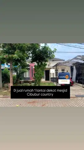 *Dijual Rumah Rapih Siap Huni di Cibubur Country*