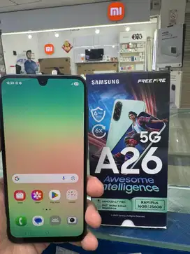 Samsung A26 5G 8/256 Fullset baru 1 bulan pakai