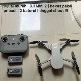 Dijual Murah! Drone DJI Mini 2 + 2 baterei (bekas pribadi)