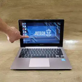 Laptop Asus Slim Ram 4GB Touchscreen  bonus Mouse Baru Siap pakai [Bis