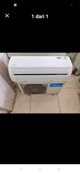 Jual Midea 3/4 pk lowwatt 600 watt kondisi 95% ori semua