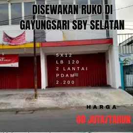RUKO BARU DI GAYUNGSARI STRATEGIS, SIAP HUNI