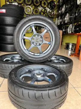 VELG SSR R15*6.5 H4*100/114 BRIO,JAZZ,AGYA,AYLA,YARIS,CALYA SIGRA,CYTY