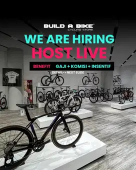 HOST LIVE - Build a bike