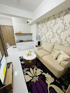 Sewa Apartemen Podomoro Golf View Depok Tower Ekki 2BR Furnish
