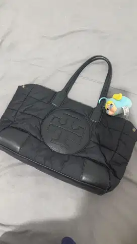 NEGO TIPIS JUAL CEPAT - Tory Burch Ella Puffer Tote Black