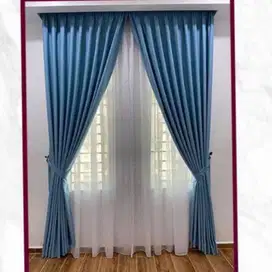 Supplier Tirai Gorden Jendela Gordyn Mewah Hordeng Terbaru Murah